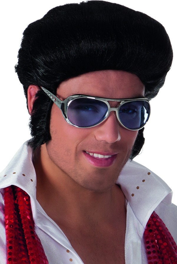 Lunettes rock'n'roll grises adulte