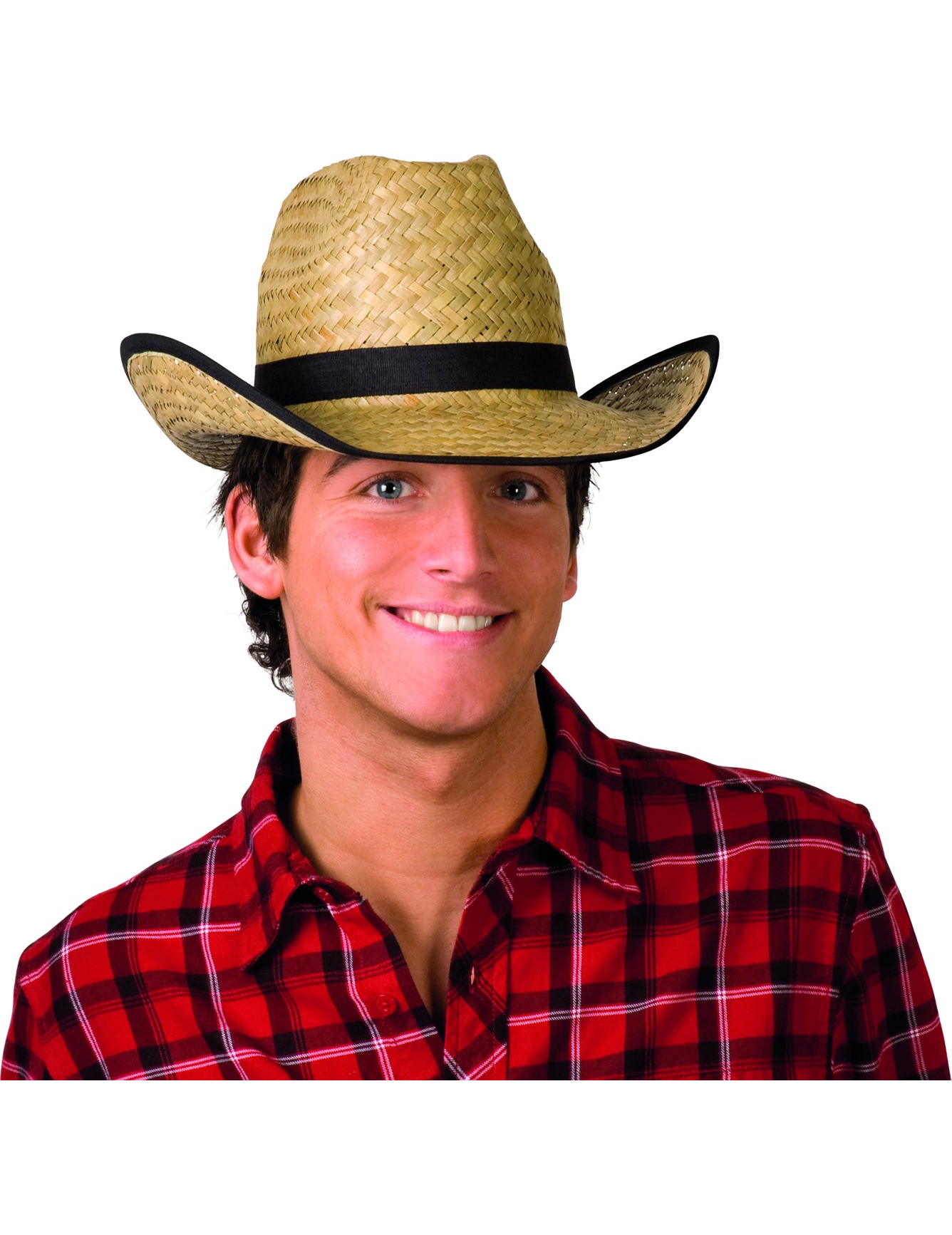 Chapeau paille western adulte