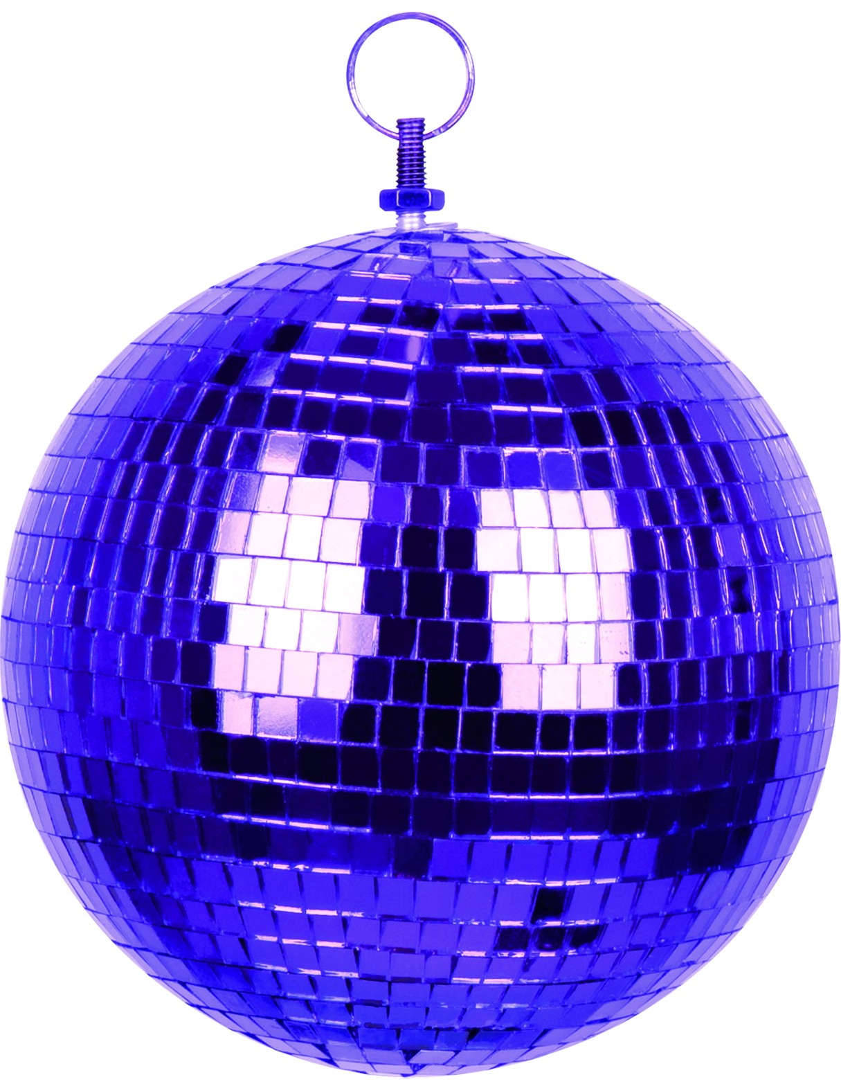 Boule disco violette