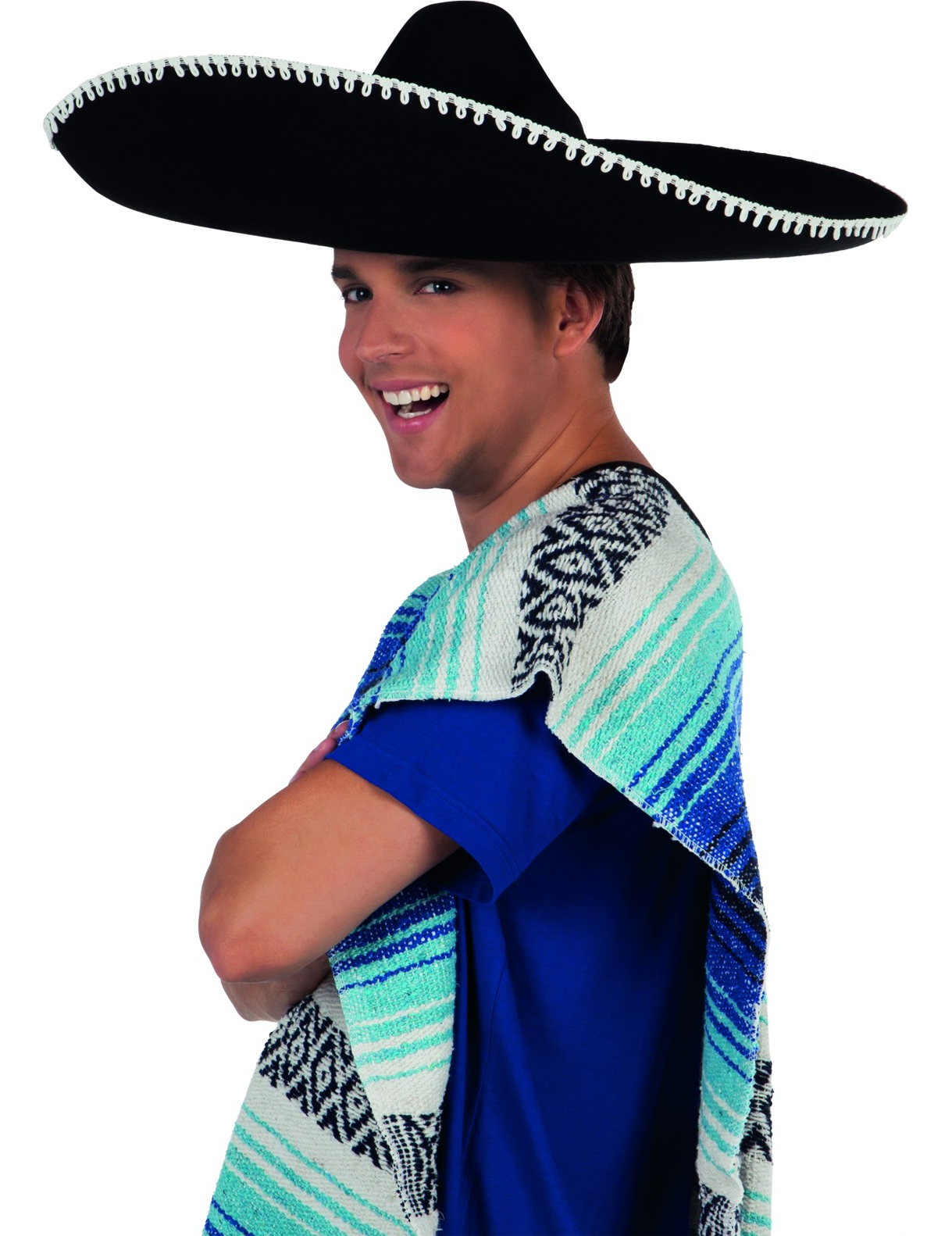 Sombrero noir adulte