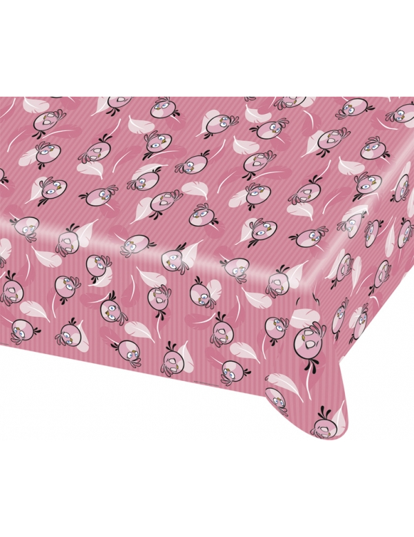 Nappe plastique pink bird