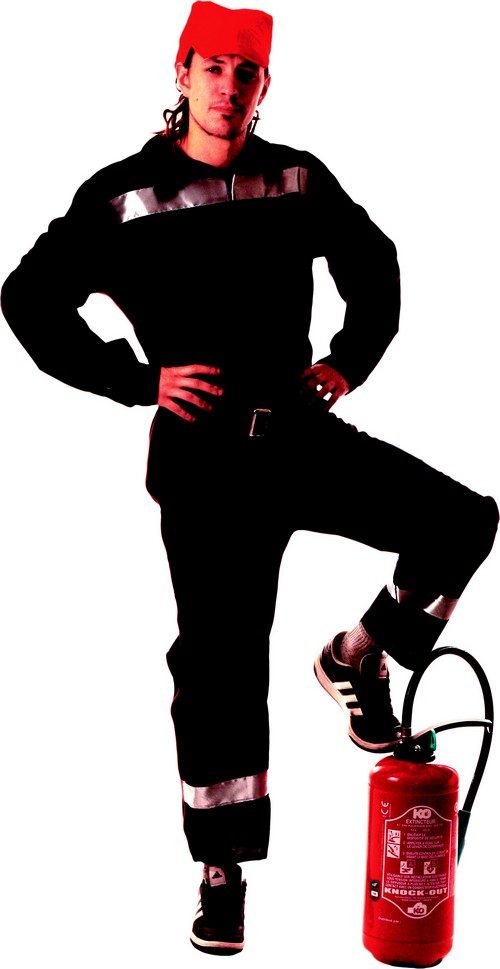 Déguisement pompier homme
