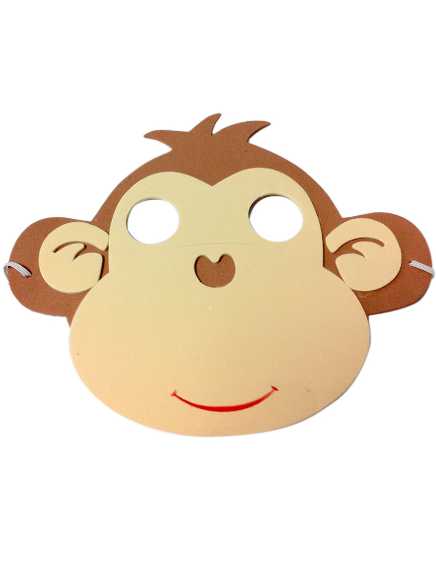 Masque singe enfant