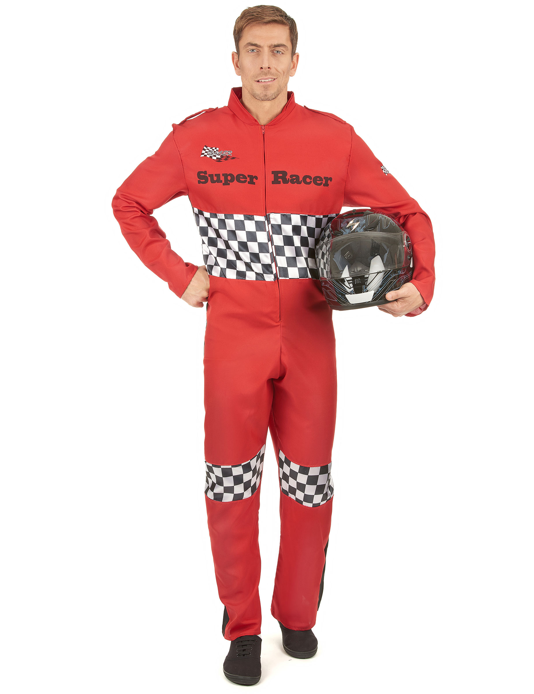 Déguisement pilote de course homme