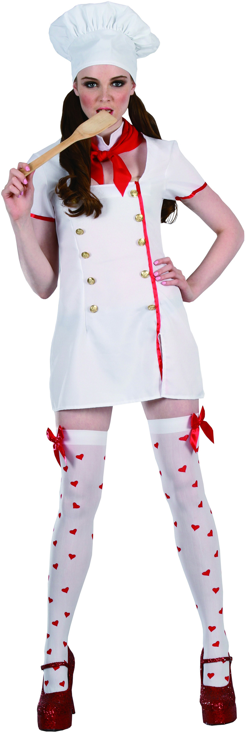 Déguisement chef cuisinier femme
