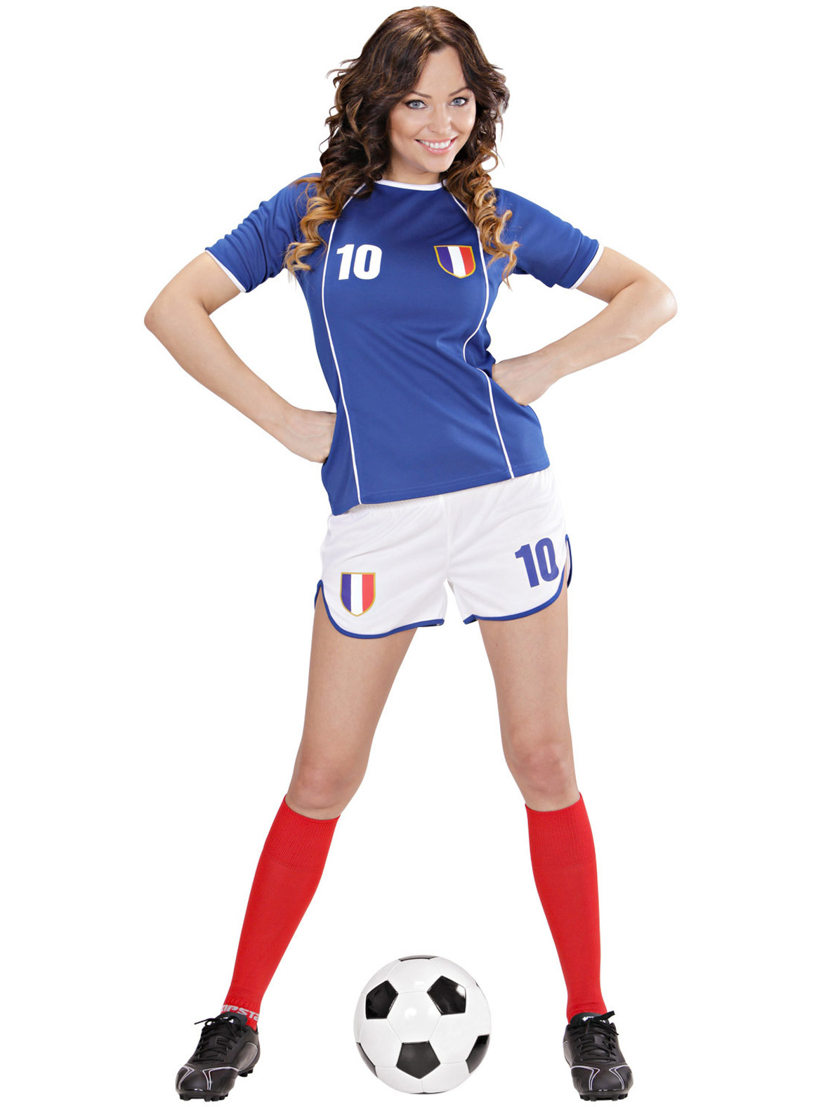 Déguisement footballeur France femme