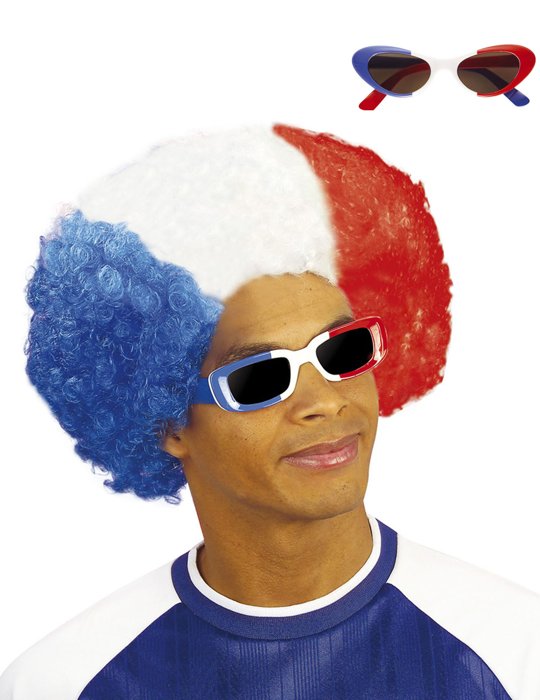 Lunettes supporter France adulte