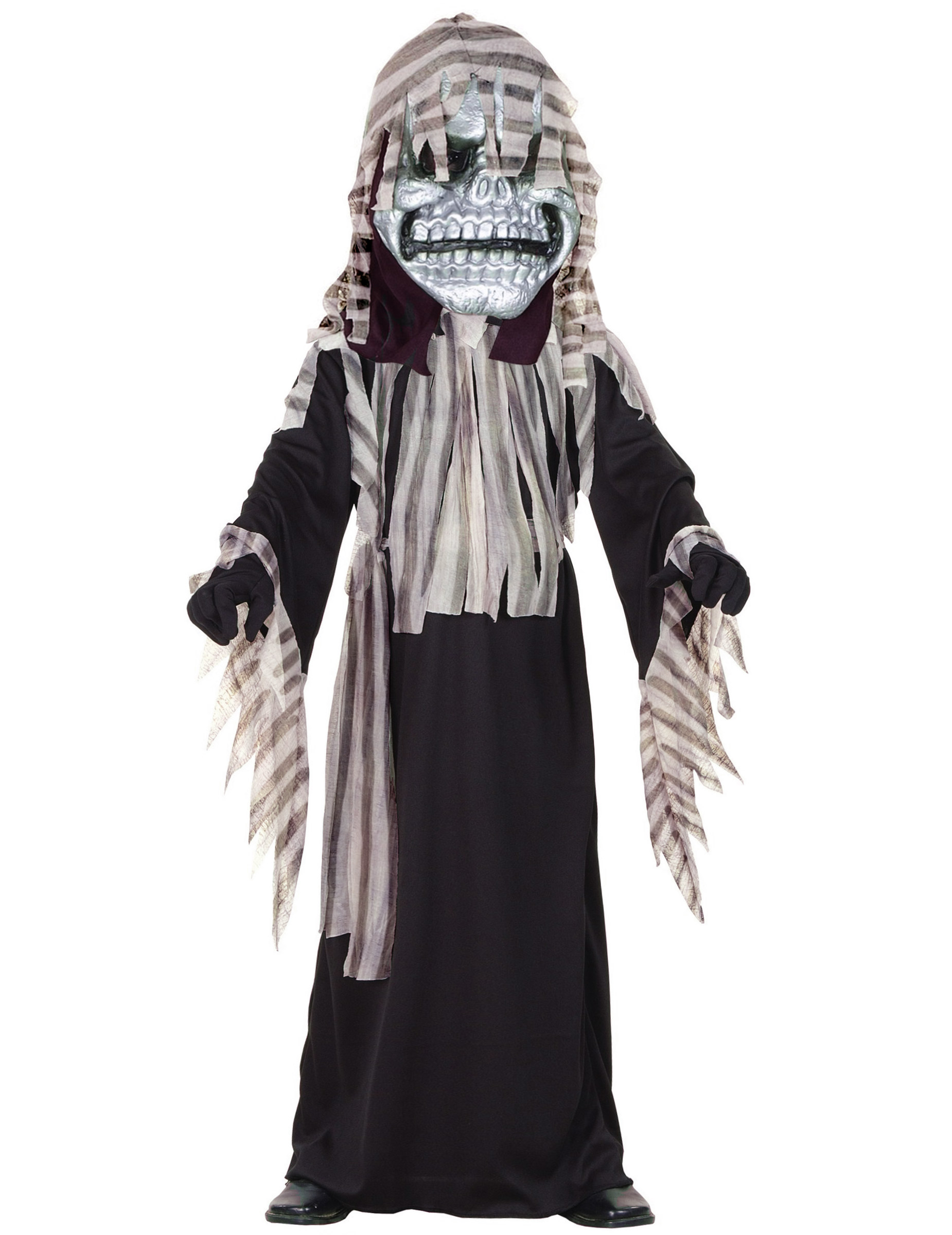 Déguisement squelette avec masque garçon