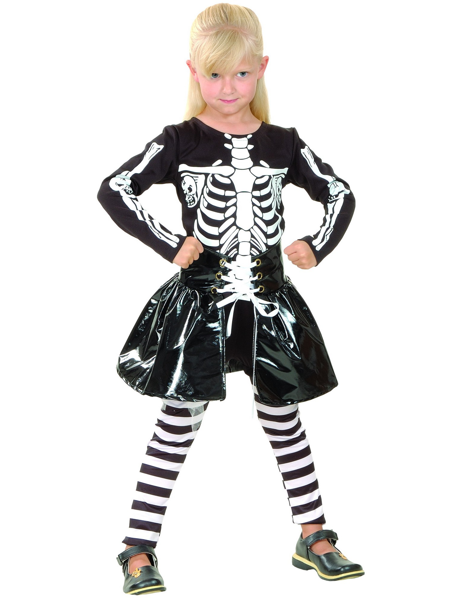 Déguisement squelette fille