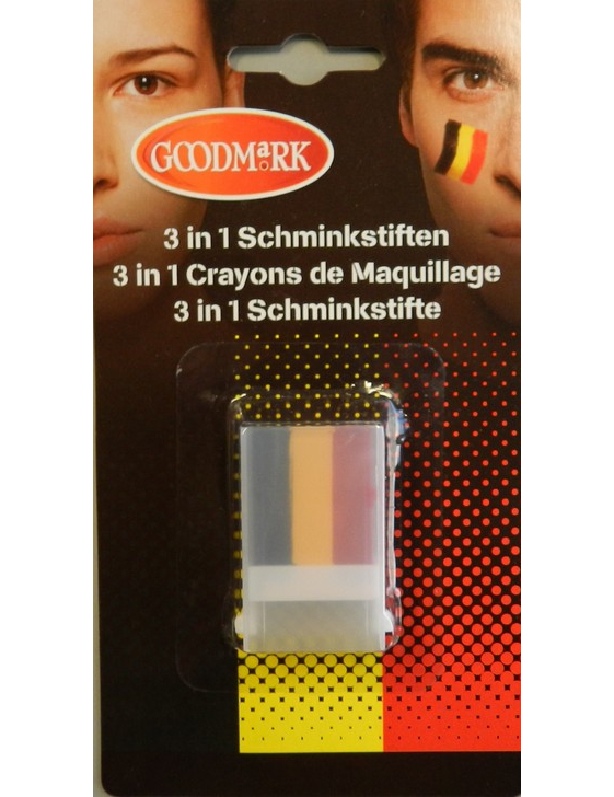 Crayon maquillage supporter Belgique
