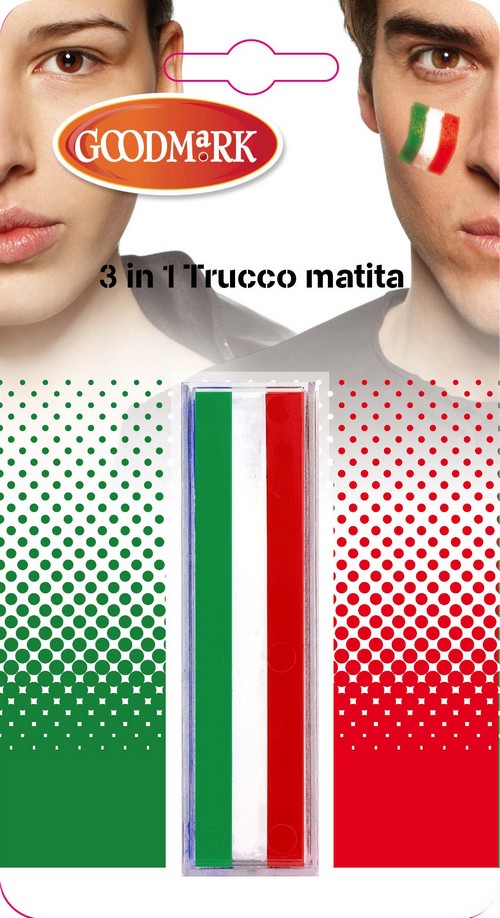 Crayons maquillage supporter Italie