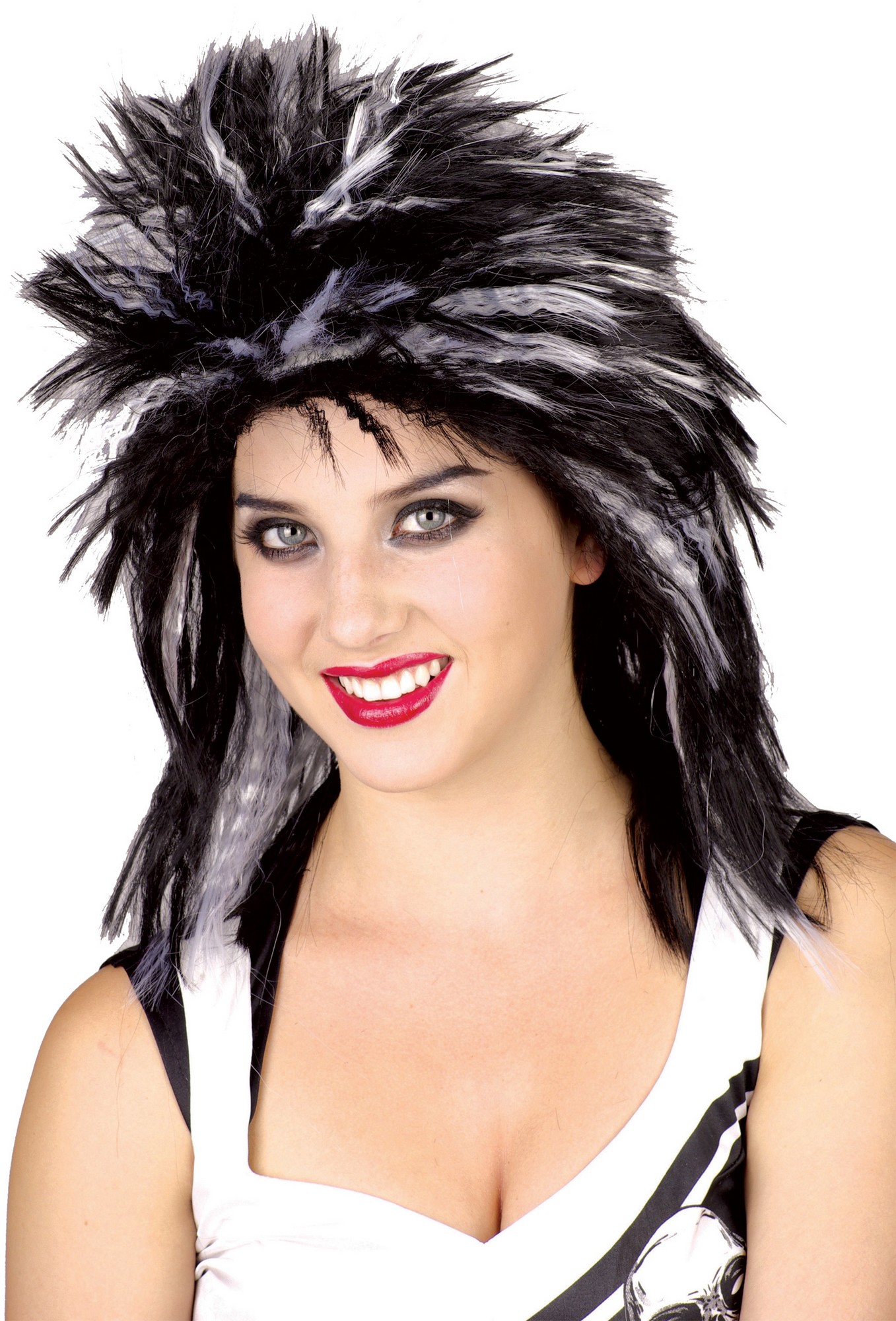 Perrruque punk femme