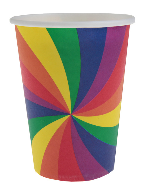 10 Gobelets Arc-en-ciel
