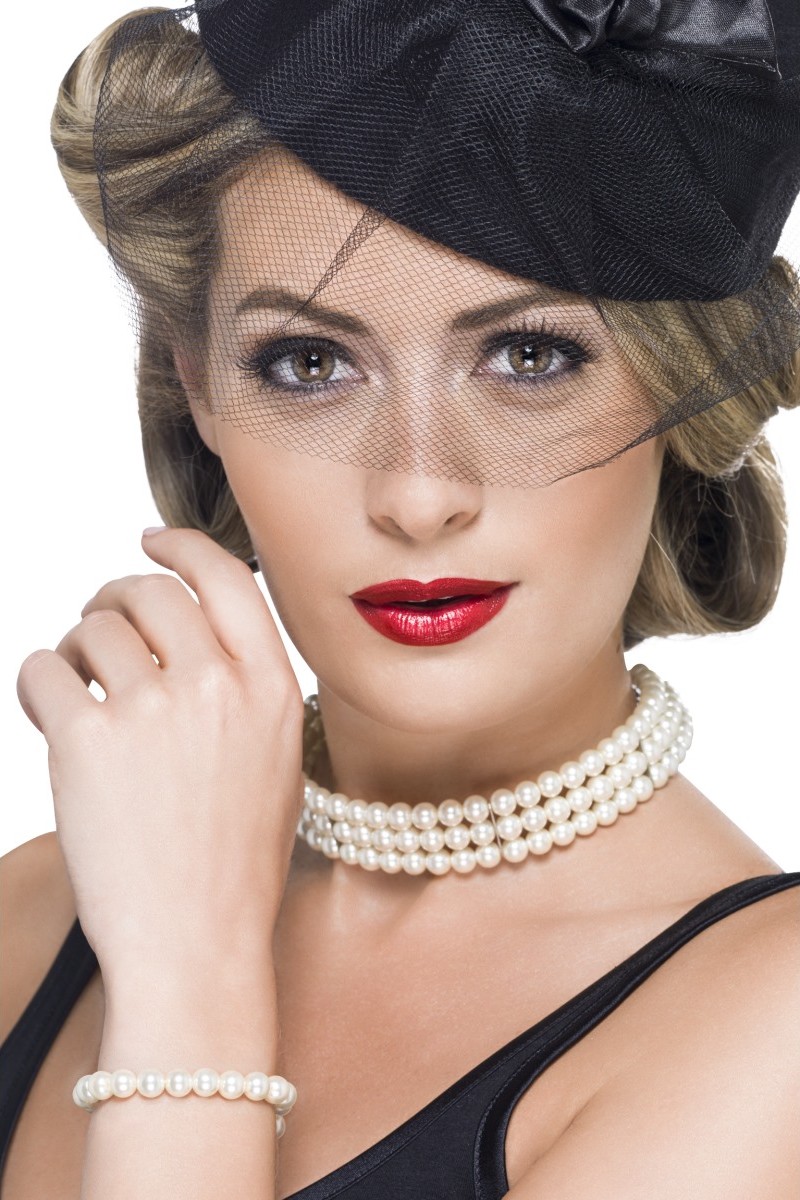 Parure bijoux nacrés femme