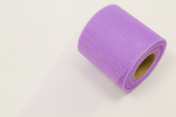 Rouleau de tulle parme 20 mètres