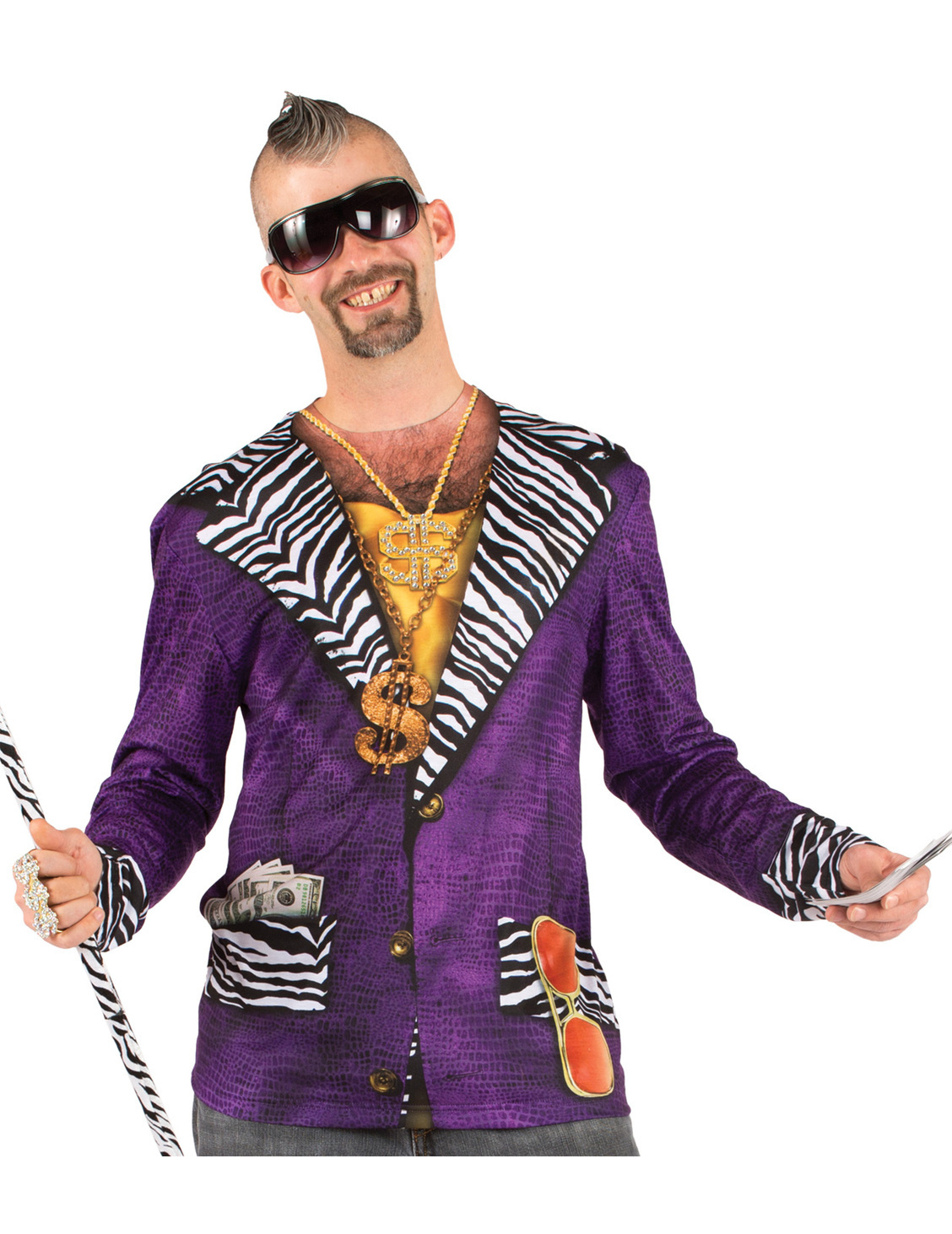 T-Shirt pimp violet adulte