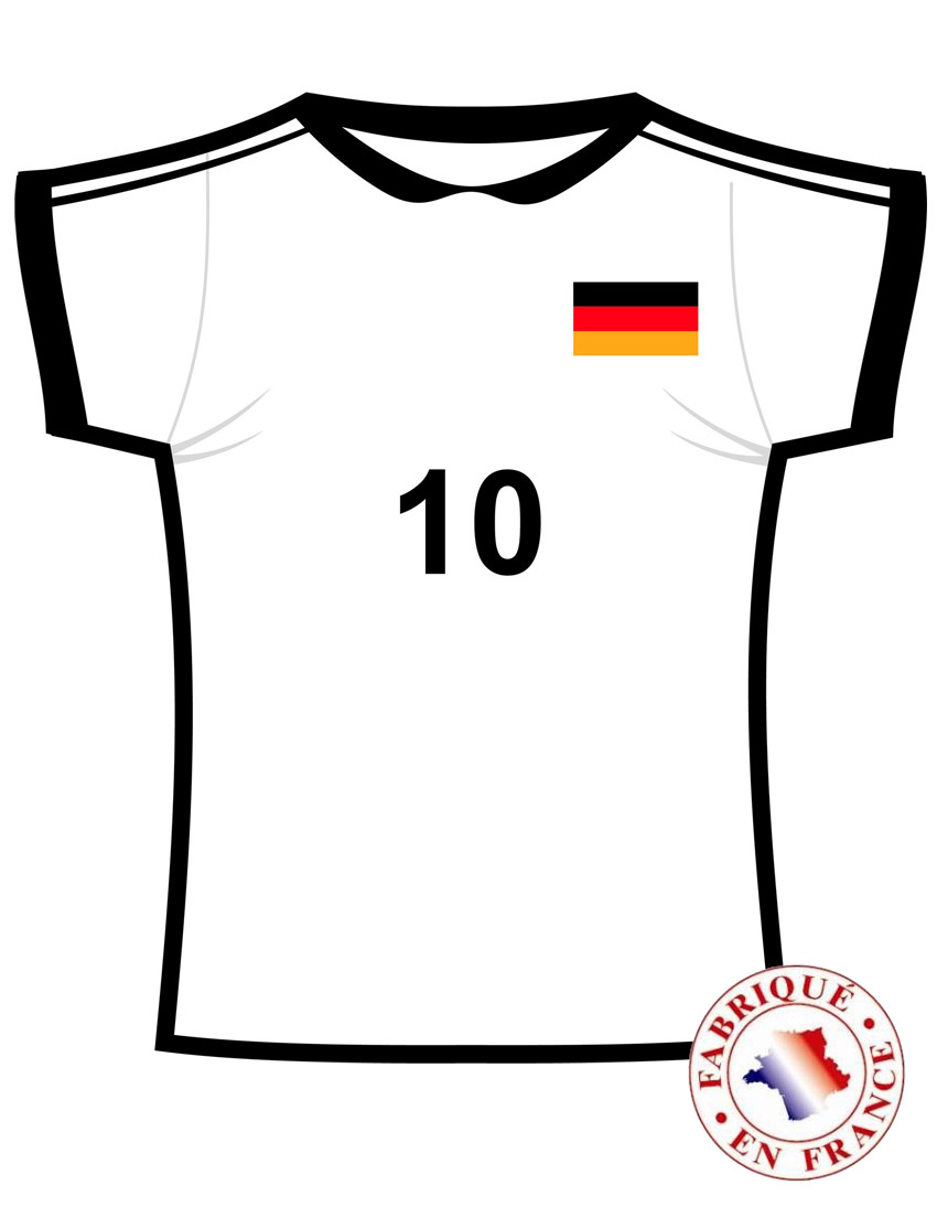 Décoration murale maillot Allemagne