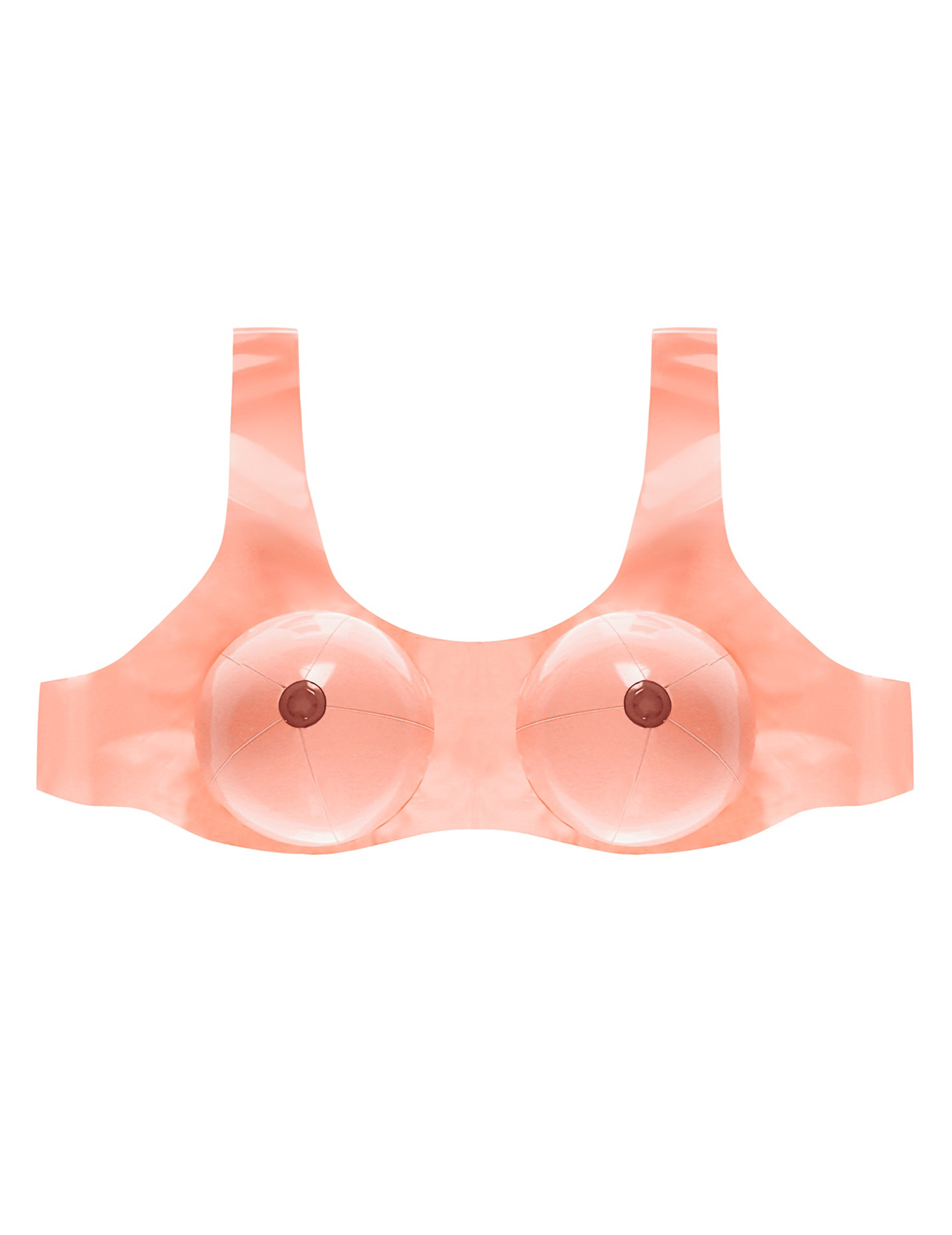 Faux seins gonflables adulte