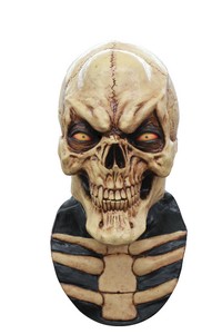 Masque intégral squelette sourire homme