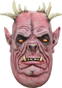 Masque 3/4 homme démoniaque bouffi