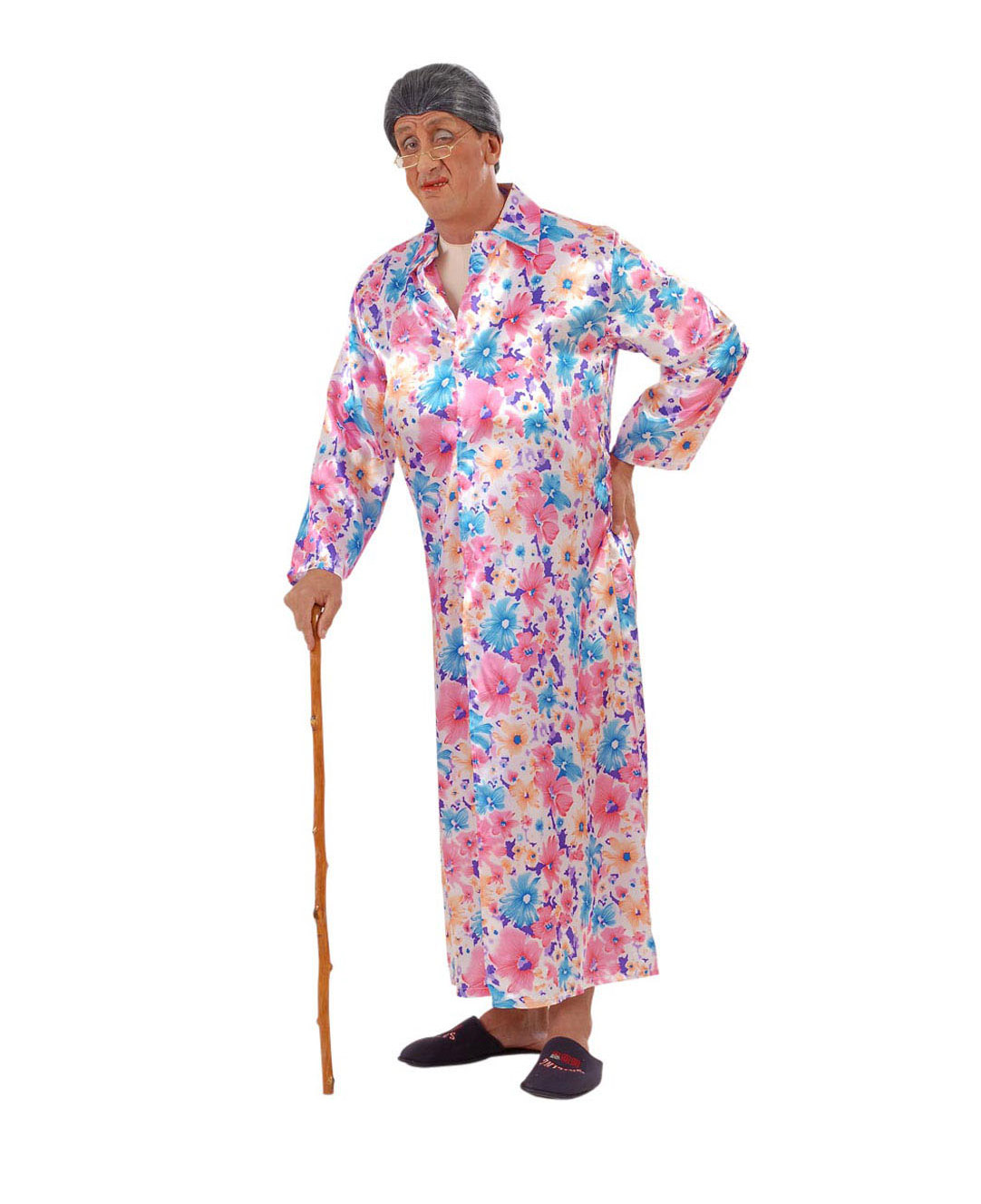 Déguisement grand-mère exhibitionniste adulte