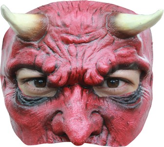 Demi masque diable homme