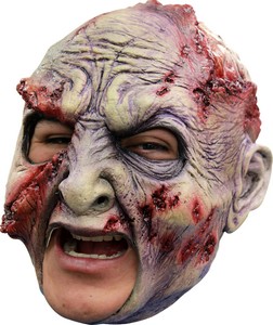 Masque 3/4 homme pourri