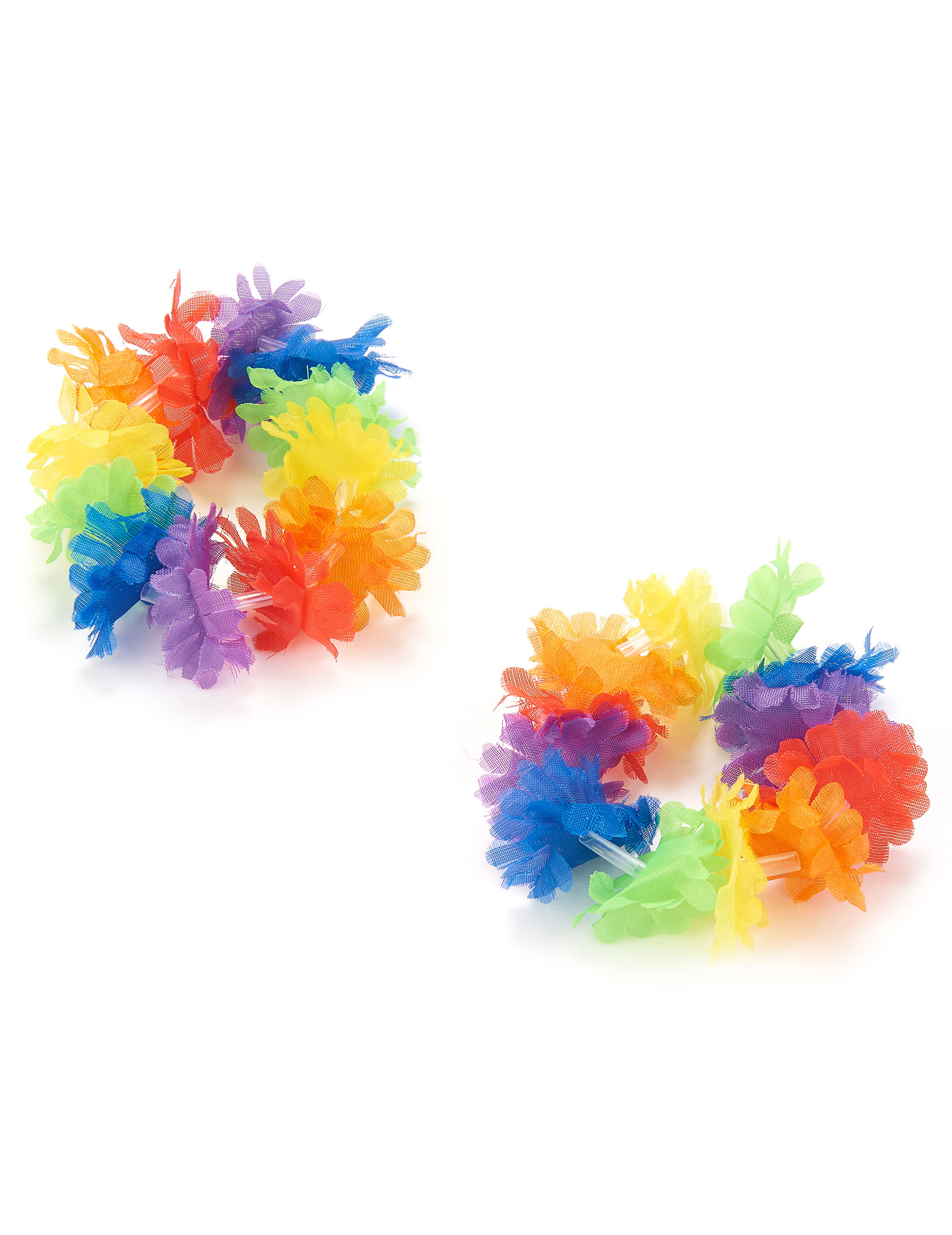 2 Bracelets hawaïens multicolores