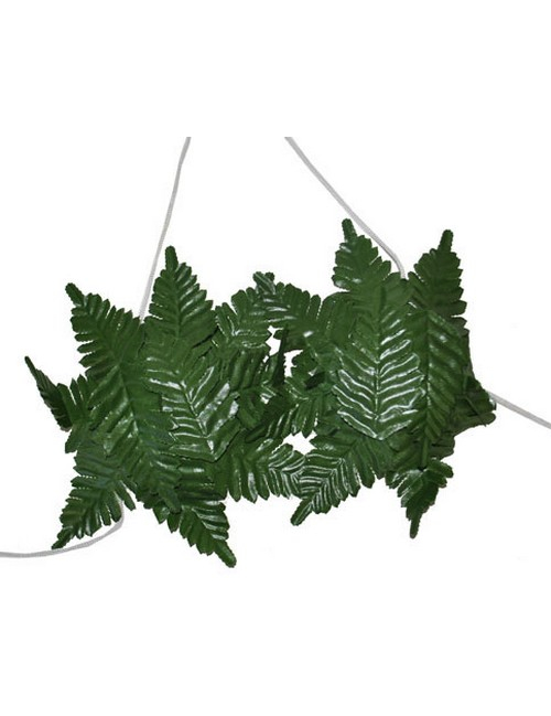 Soutien gorge feuilles vertes Hawaï femme
