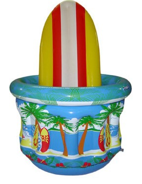 Seau à glace gonflable surf