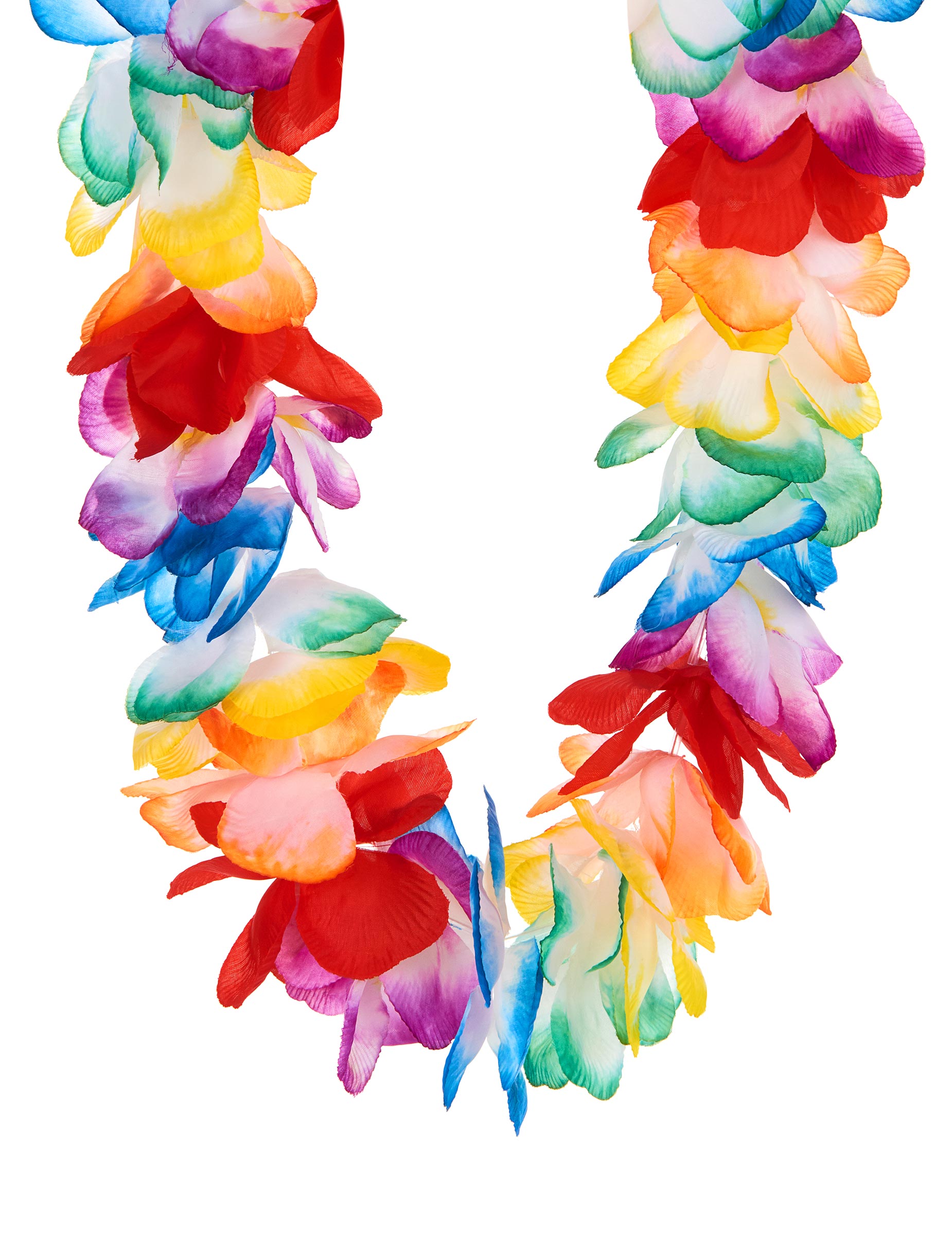 Collier Hawaï multicolore luxe adulte
