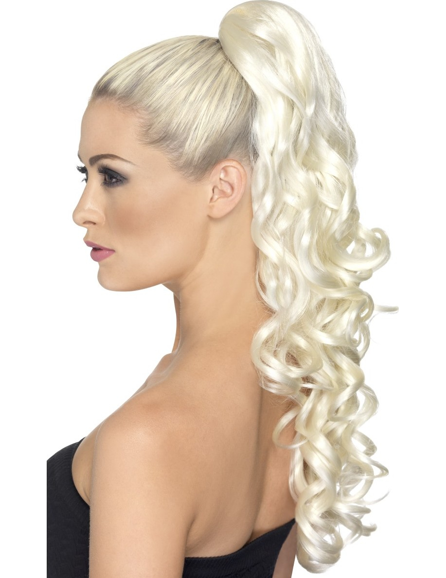 Extension cheveux blonds bouclés adulte