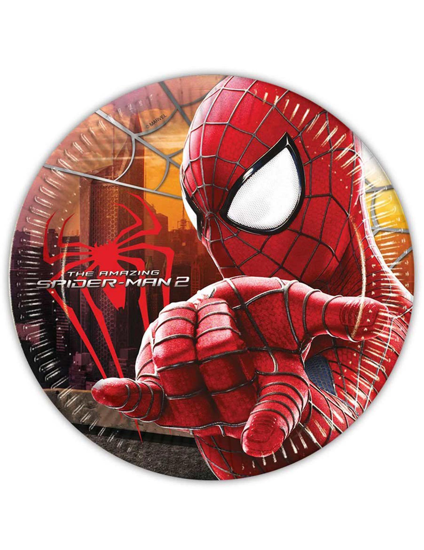 8 Assiettes Amazing Spiderman 2