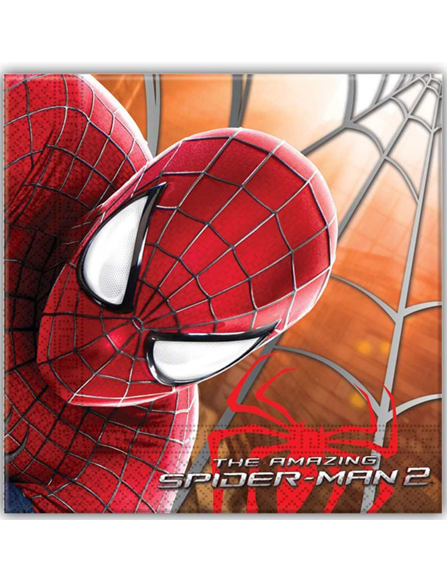 20 Serviettes en papier Amazing Spiderman 2 33 x 33 cm