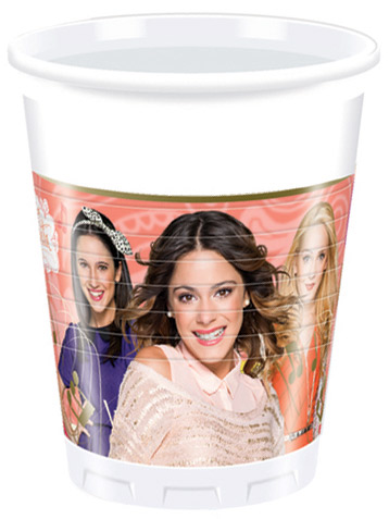 8 Gobelets Violetta passion