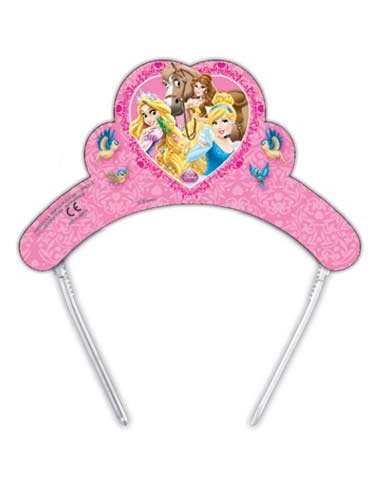 6 Diadèmes Princesses Disney