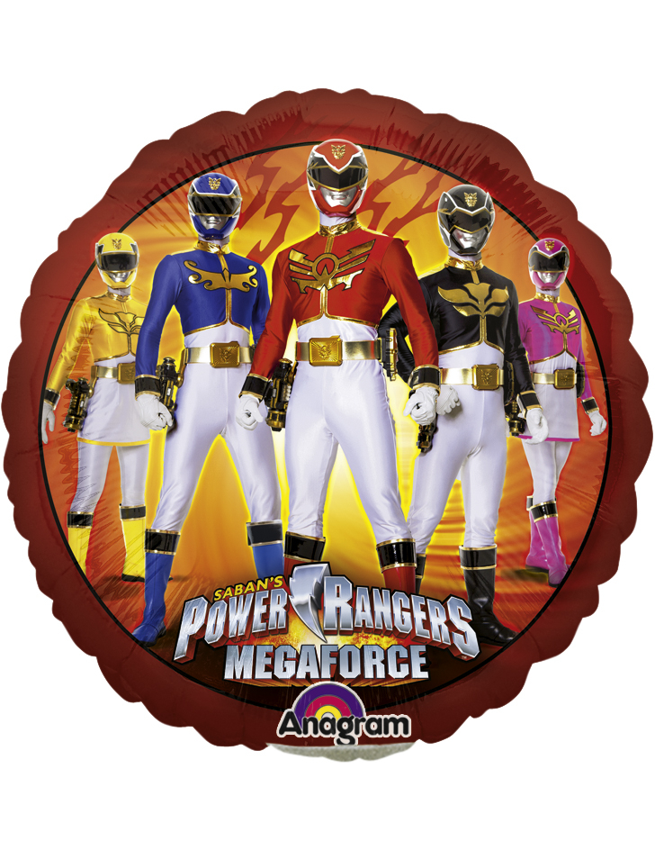 Ballon aluminium Power Rangers 23 cm