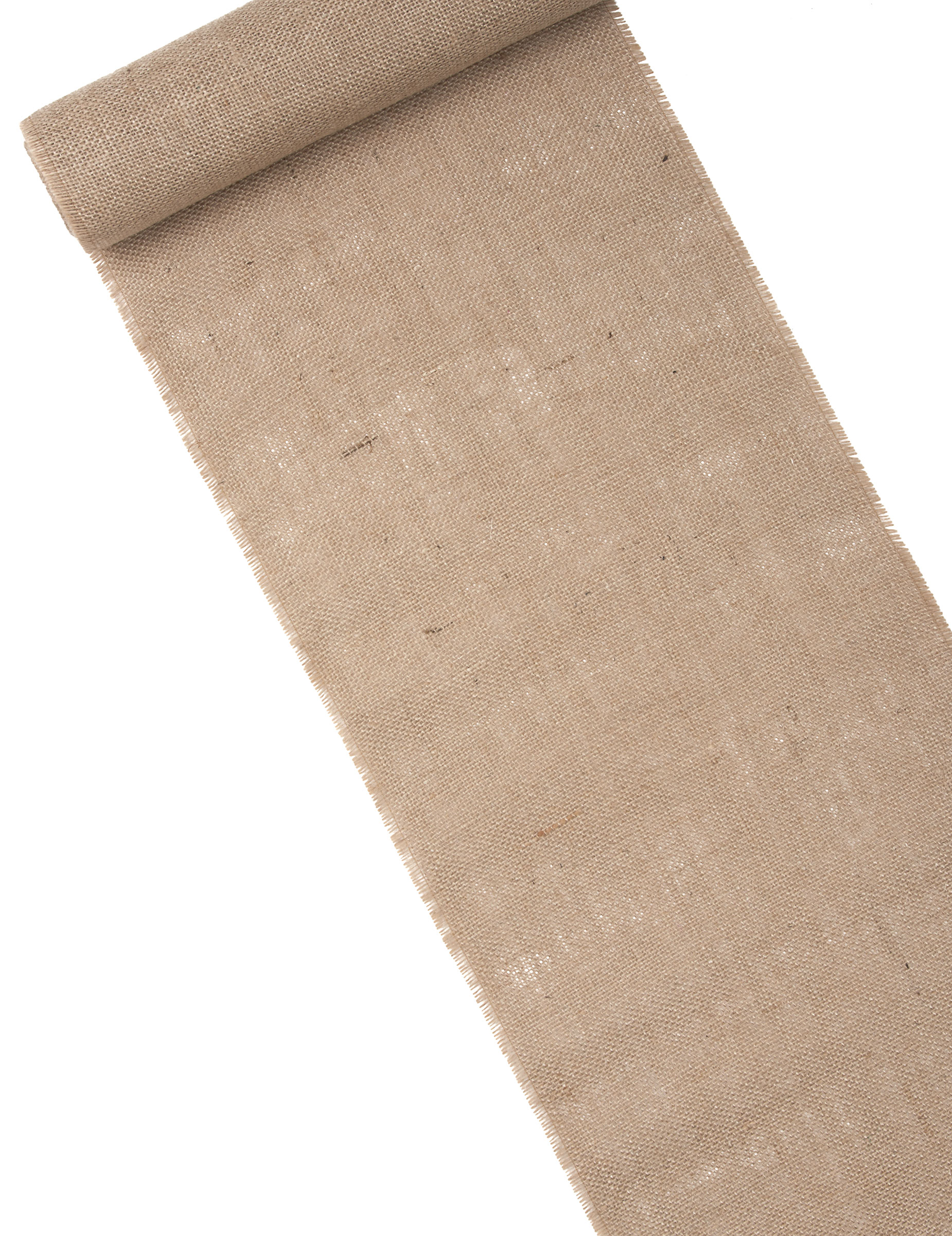 Chemin de table en toile de jute naturelle 30 cm x 5 m