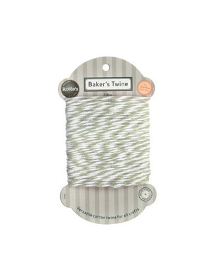 Ficelle beige et blanche 18m