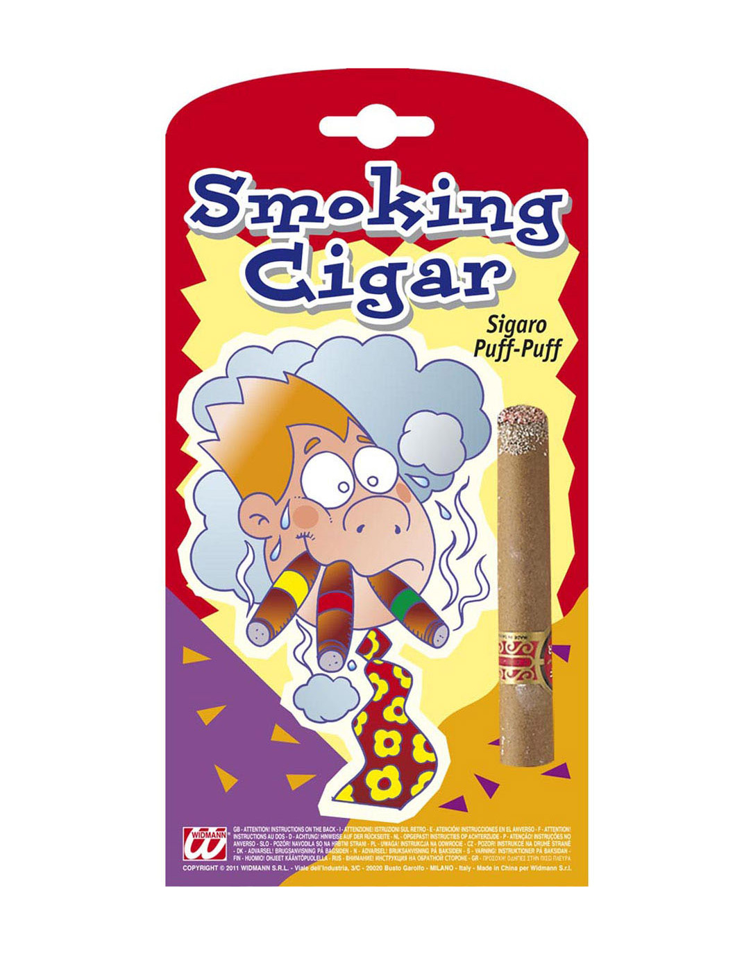 Faux cigare fumant