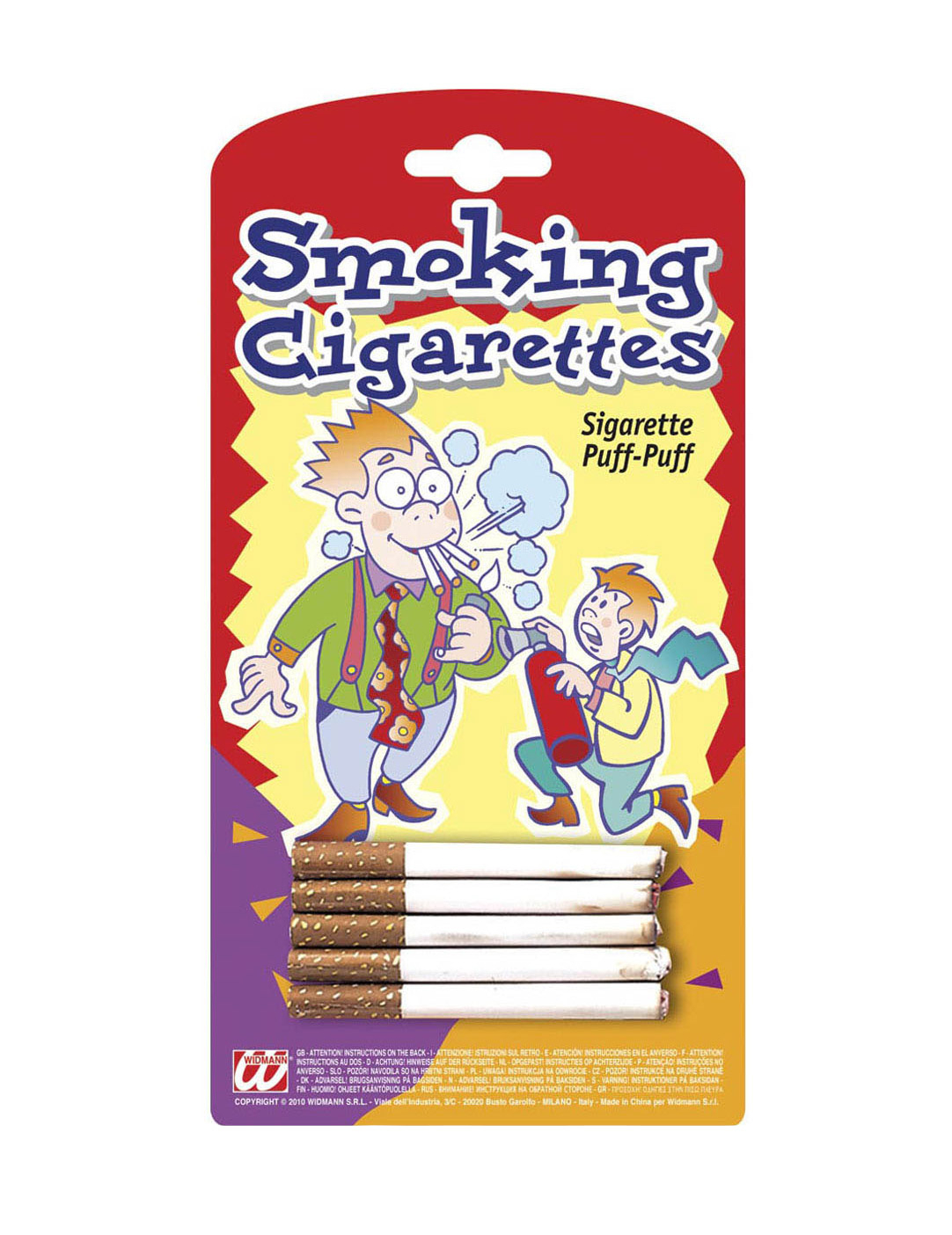 Fausses cigarettes fumantes