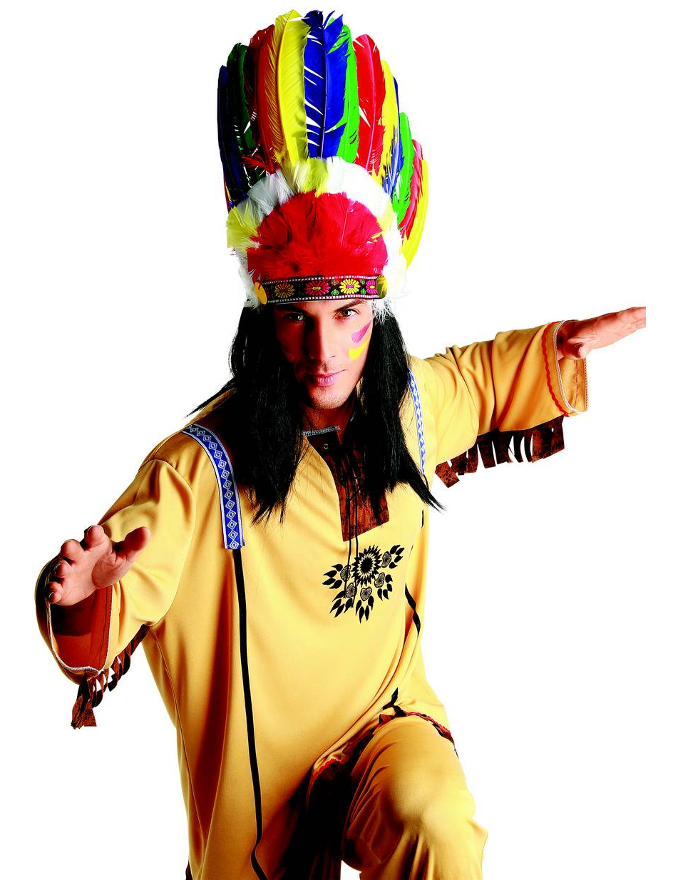 Coiffe d'indien adulte