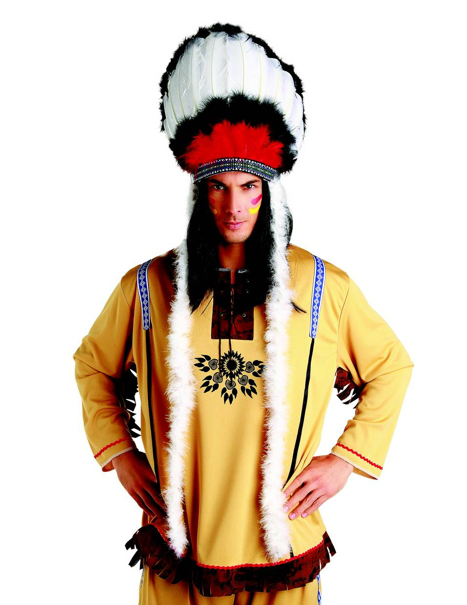 Coiffe d'indien adulte