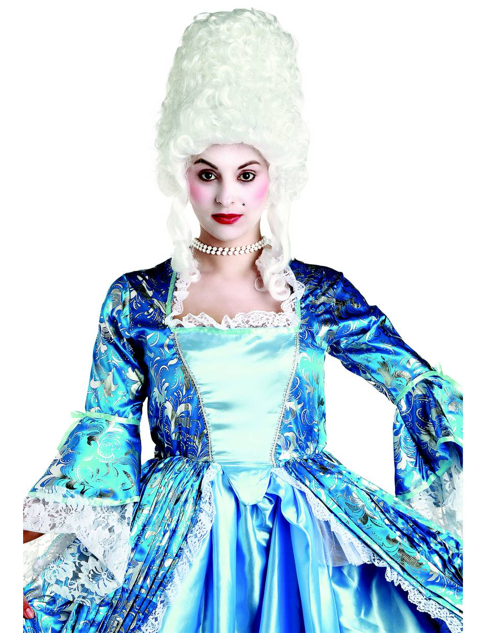 Perruque blanche duchesse adulte