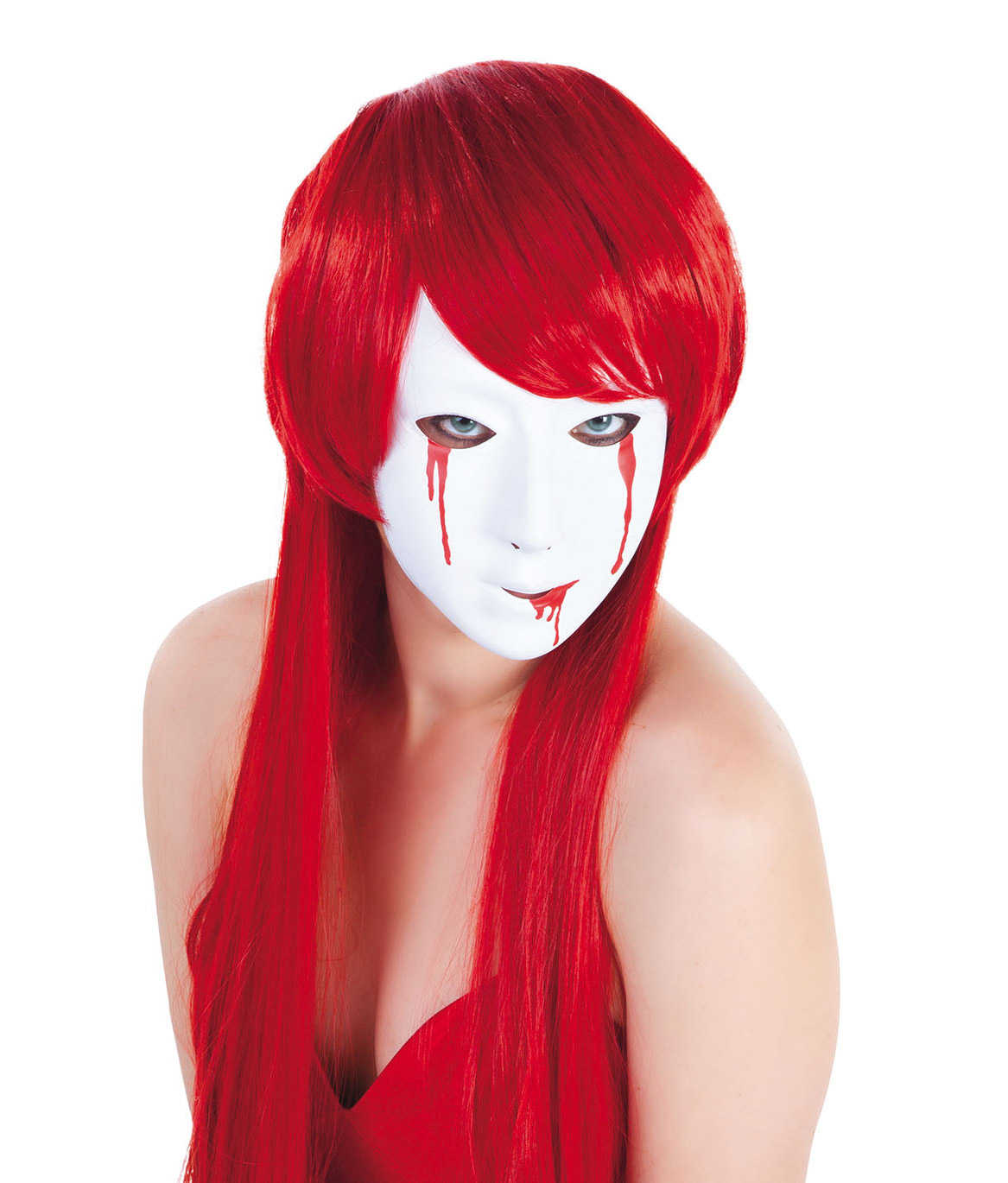 Masque larmes ensanglantées femme