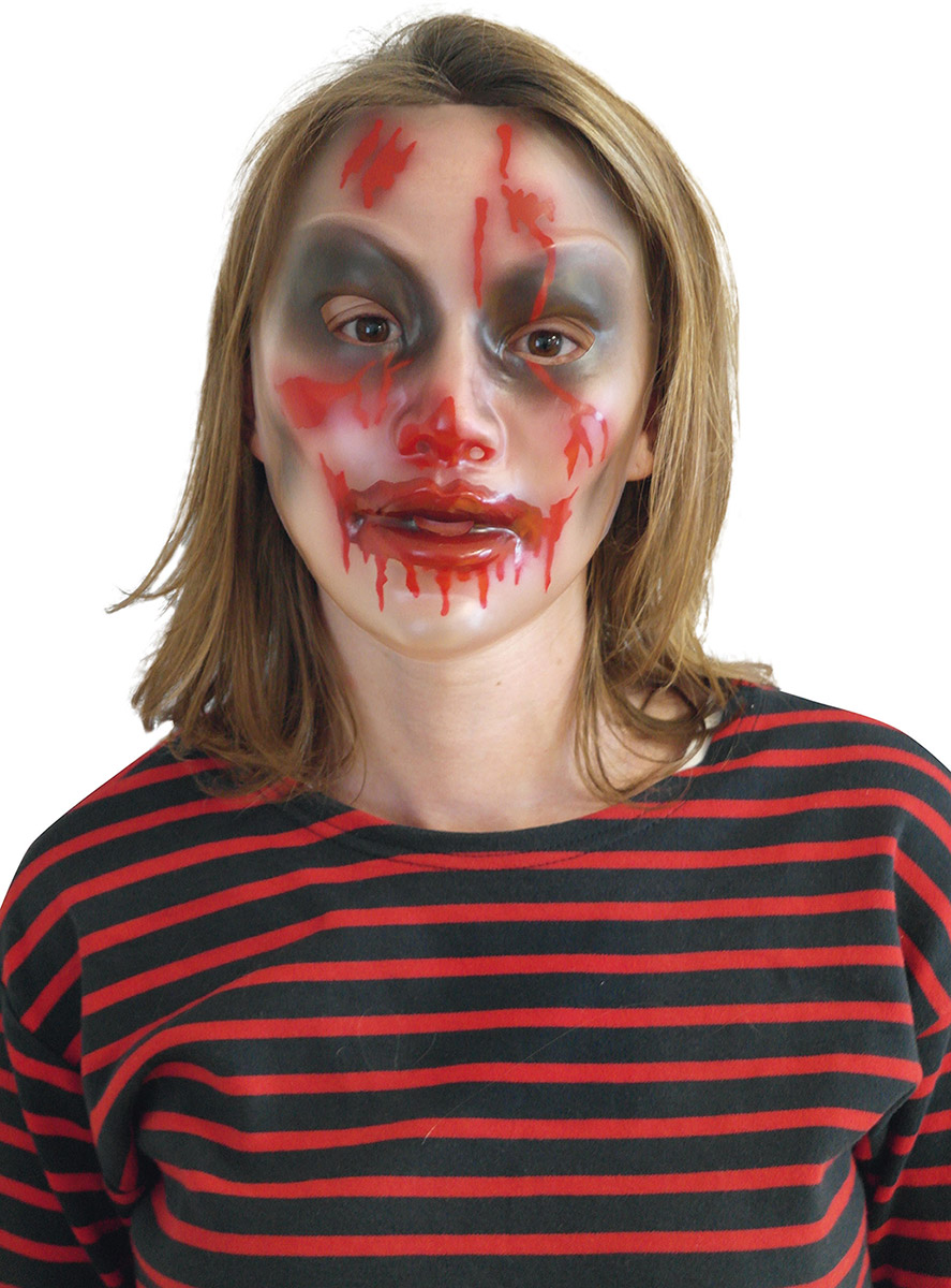 Masque transparent femme