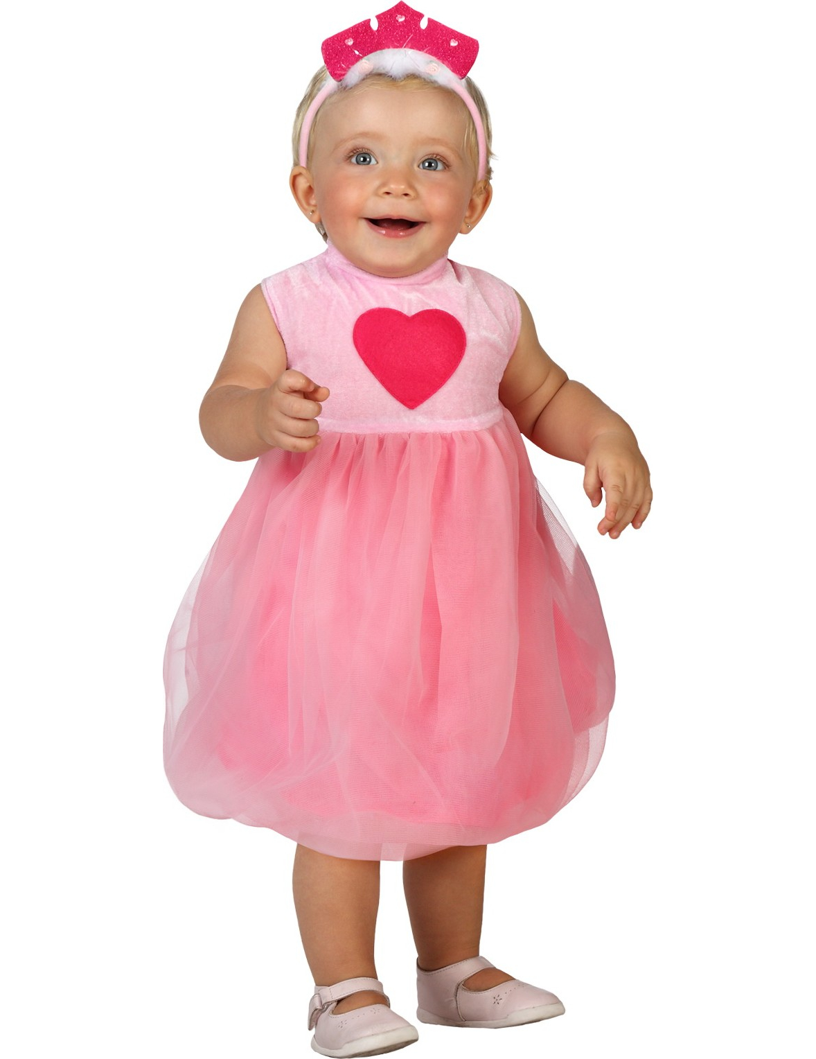 Déguisement princesse rose bébé