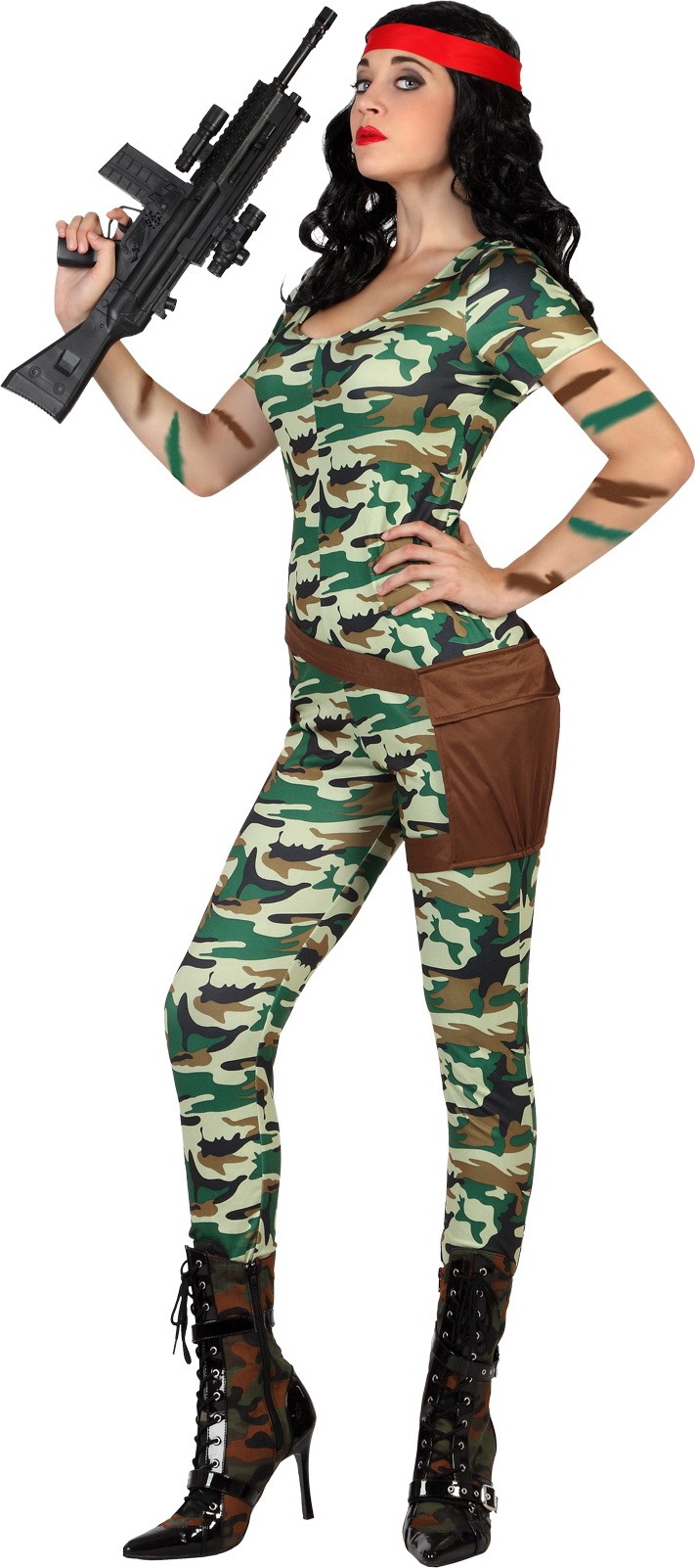 Déguisement militaire sexy femme