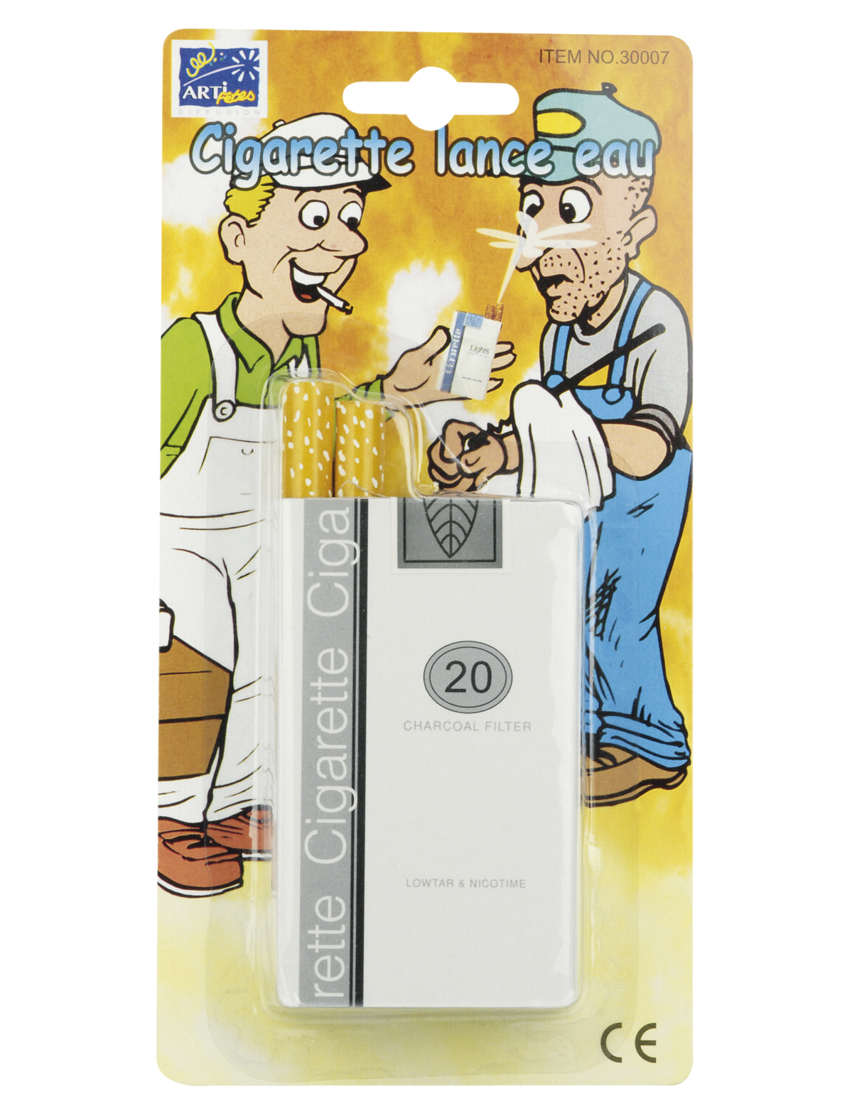 Cigarette lance eau