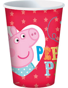8 gobelets Peppa Pig